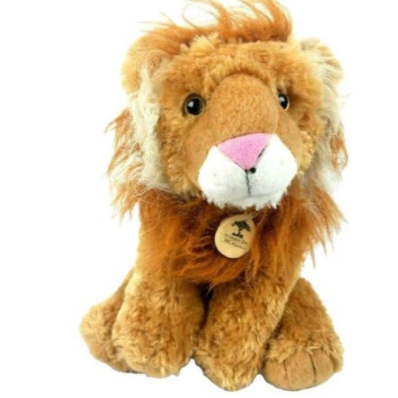 Wild Republic Pittsburgh Zoo PPG Aquarium Lion 11 inch Plush Stuffed Animal Toy - Picture 1 of 8